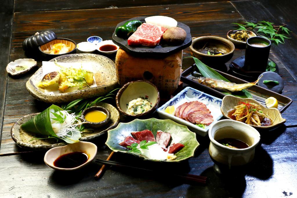 Ryokan Fukumotoya Kokonoe Bagian luar foto